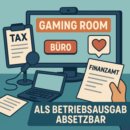 Arbeitszimmer & Gaming Room steuerlich absetzen: So machst du Räume zur Betriebsausgabe