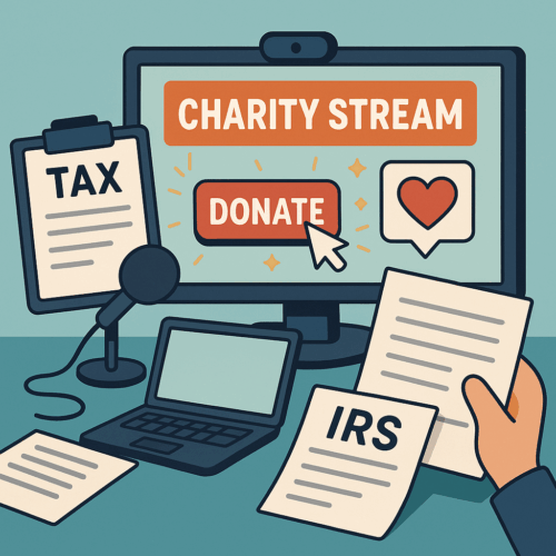 Steuerfalle Charity-Streams: So sammelst du Spenden korrekt und vermeidest Fallstricke